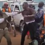 Video: Chaos in Kampala as suspect punches and shames officer Video: Chaos in Kampala as suspect punches and shames officer