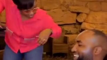 VIDEO: Watch Rema entertain hubby Hamza by dancing for him