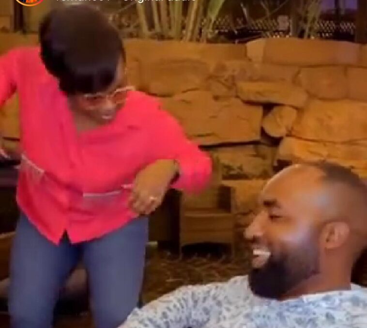 VIDEO: Watch Rema entertain hubby Hamza by dancing for him VIDEO: Watch Rema entertain hubby Hamza by dancing for him