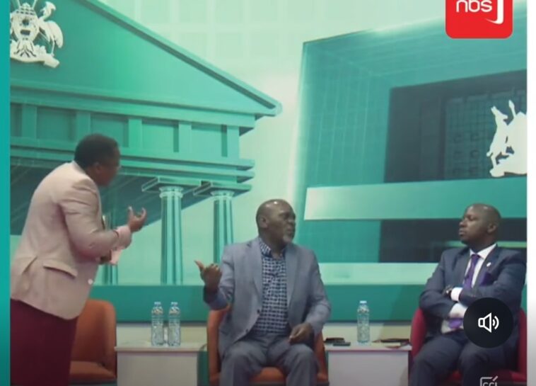VIDEO: MP Nambooze nearly beats up fellow NUP MP Abed Bwanika in studio VIDEO: MP Nambooze nearly beats up fellow NUP MP Abed Bwanika in studio
