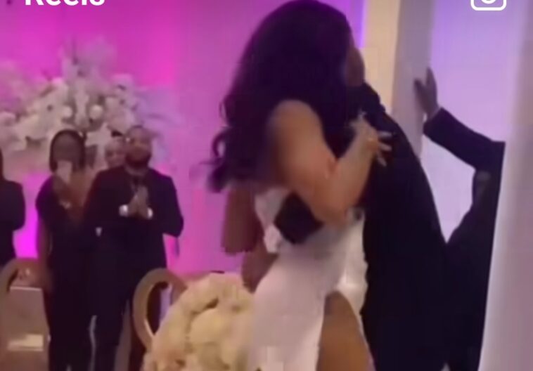 VIDEO: Dance gone wrong – Groom exposes panty-less bride VIDEO: Dance gone wrong – Groom exposes panty-less bride