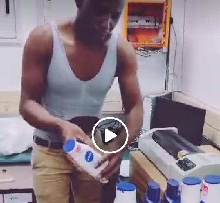VIDEO: Watch Struggling husband caught stealing lotion for his wife in shop VIDEO: Watch Struggling husband caught stealing lotion for his wife in shop