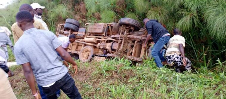 PHOTOS: Buddu supporters get an accident on their way to Masaza Cup finals PHOTOS: Buddu supporters get an accident on their way to Masaza Cup finals