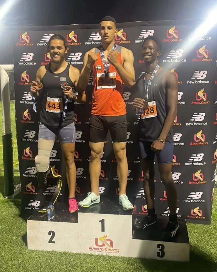 PHOTOS: Bobi Wine’s son Solomon wins Bronze medal in 200M race in the Ultimate Racenight in Dubai PHOTOS: Bobi Wine’s son Solomon wins Bronze medal in 200M race in the Ultimate Racenight in Dubai