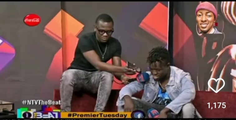 Video: Lady impregnated by Dax Vibes attacks him on air for dumping her Video: Lady impregnated by Dax Vibes attacks him on air for dumping her
