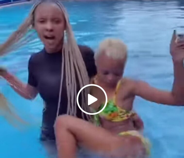 VIDEO: Watch Rahma Pinky showing off her fulll body in swimming pool VIDEO: Watch Rahma Pinky showing off her fulll body in swimming pool