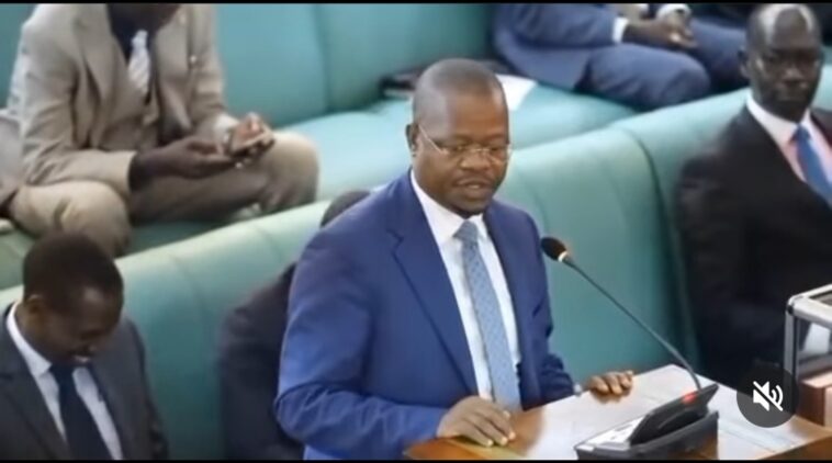 Video: Watch Speaker Anita Among get romantic with hubby Hon Magogo in Parliament Video: Watch Speaker Anita Among get romantic with hubby Hon Magogo in Parliament