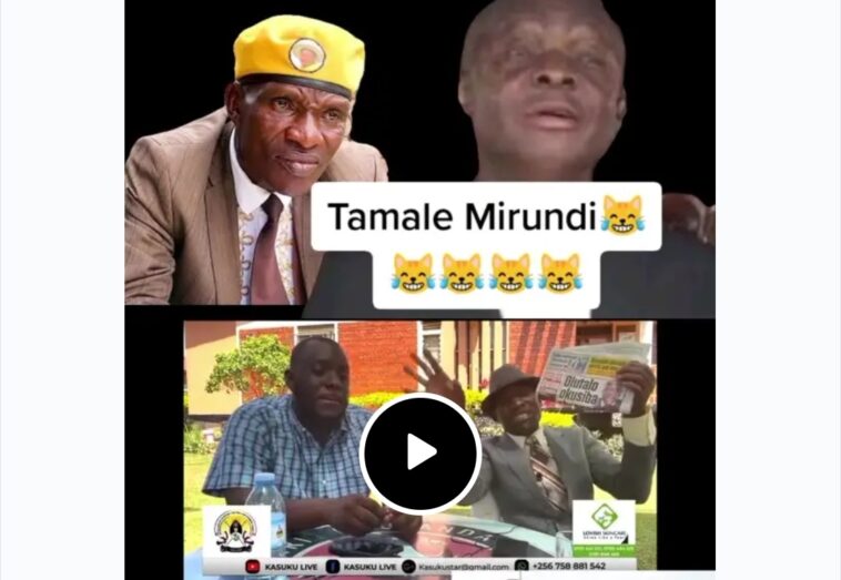 VIDEO: Tamale Mirundi rips Kabaka Mutebi apart VIDEO: Tamale Mirundi rips Kabaka Mutebi apart
