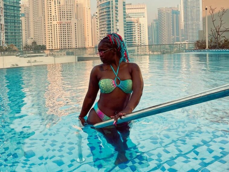 Photos: Winnie Nwagi parades 9kg sumbie in bikini Photos: Winnie Nwagi parades 9kg sumbie in bikini