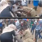 VIDEO: Protester downtown nearly strangles female police to death VIDEO: Protester downtown nearly strangles female police to death
