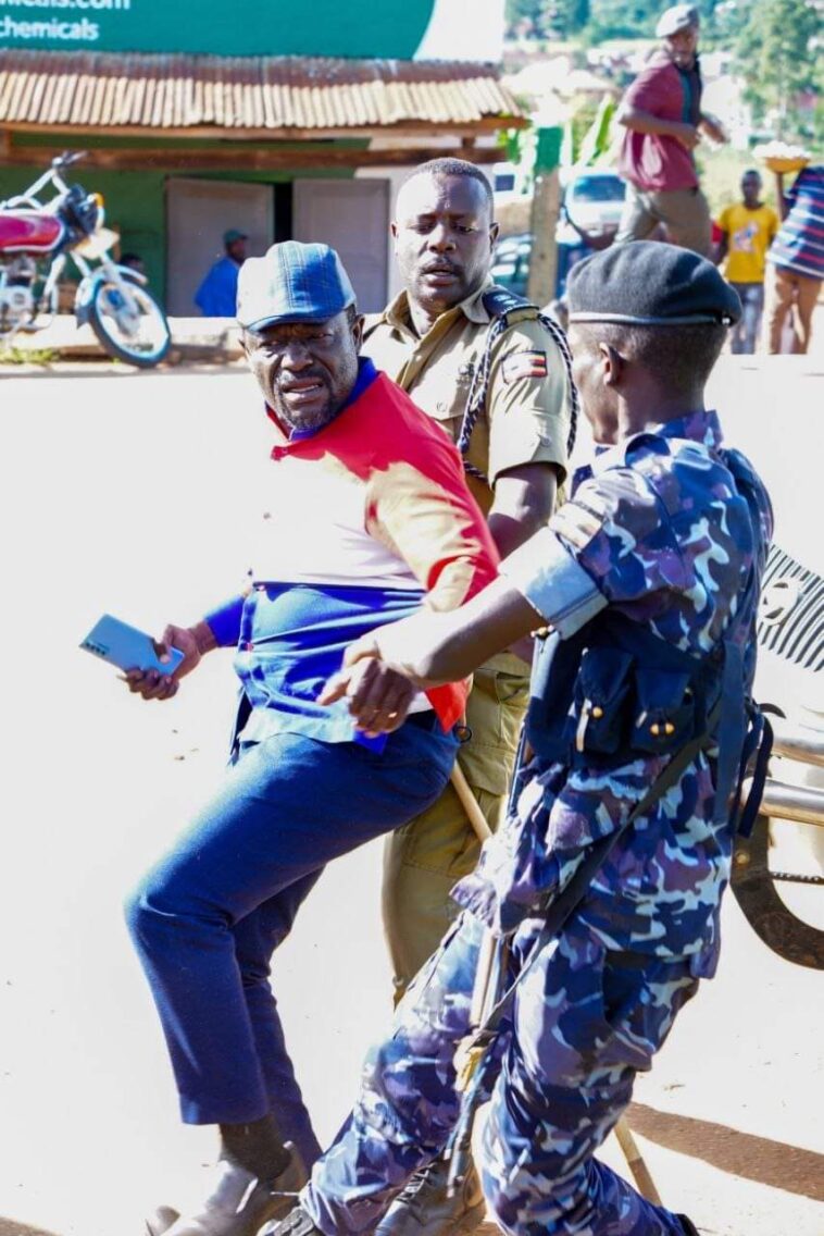 VIDEO: Bobi Wine’s brother Chariman Nyanzi beaten to pulp by army VIDEO: Bobi Wine’s brother Chariman Nyanzi beaten to pulp by army