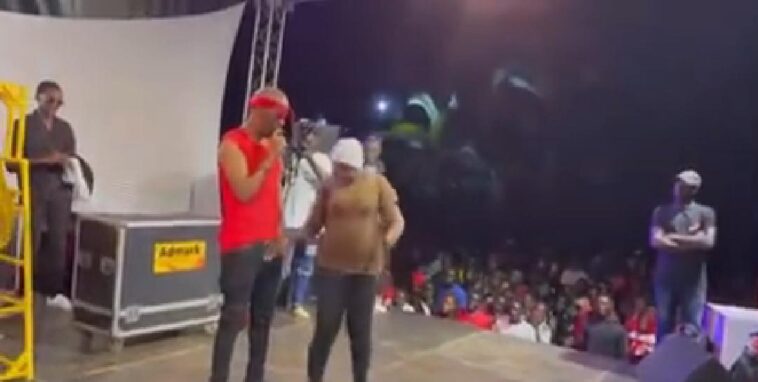 VIDEO: Female fan kicks Big Eye’s balls live on stage VIDEO: Female fan kicks Big Eye’s balls live on stage