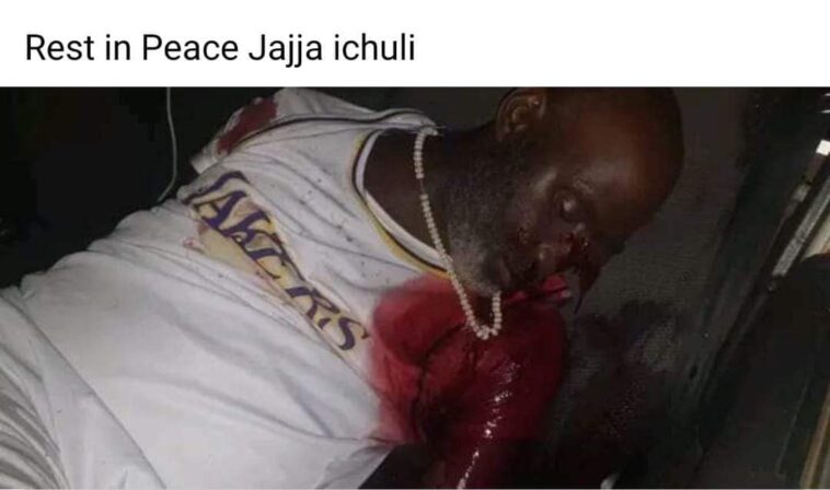 PHOTO: Breaking news! Jajja Ichuli shot dead PHOTO: Breaking news! Jajja Ichuli shot dead