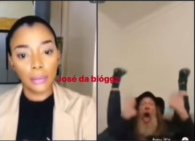 Video: Bad Black lands on Mzungu weirdo on video call Video: Bad Black lands on Mzungu weirdo on video call