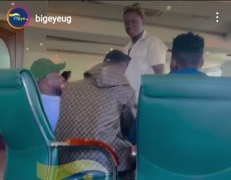 Video: Gravity Omutujju and Chameleone bury their beef Video: Gravity Omutujju and Chameleone bury their beef
