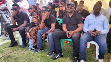 VIDEO: Watch as celebrities pay their last respects to Isma Olaxess