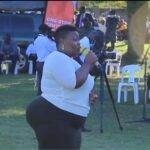 VIDEO: Watch as President Museveni chases Catherine Kusasira off the mic VIDEO: Watch as President Museveni chases Catherine Kusasira off the mic