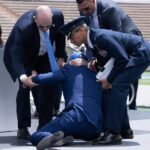 Video: Ugandan curse! Watch US President Joe Biden fall on stage Video: Ugandan curse! Watch US President Joe Biden fall on stage