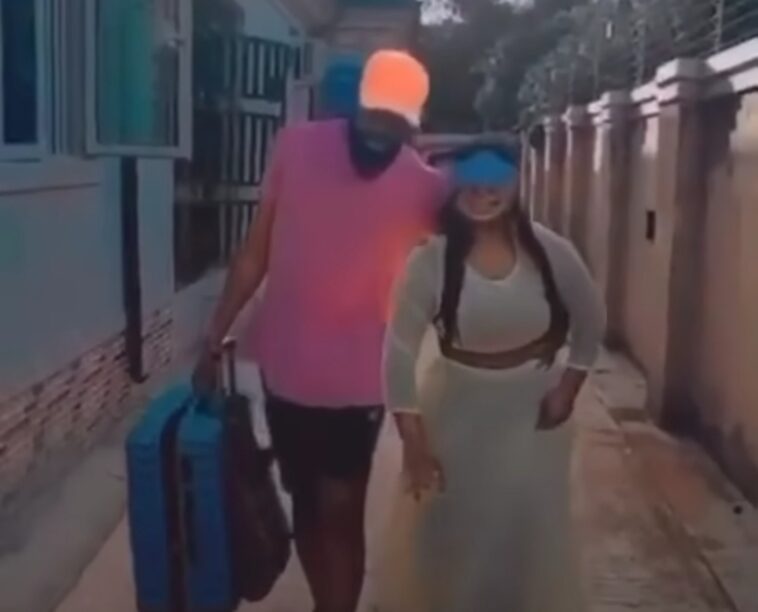 VIDEO: Man hilariously kicks wife out of his house VIDEO: Man hilariously kicks wife out of his house