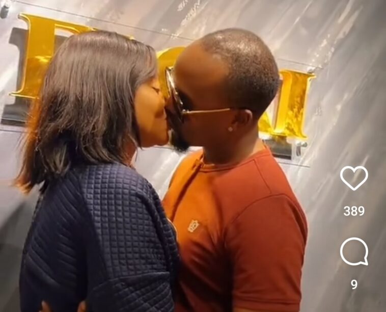Video: Keeping up with the Bindeebas – Precious Remmie kisses hubby on camera Video: Keeping up with the Bindeebas – Precious Remmie kisses hubby on camera