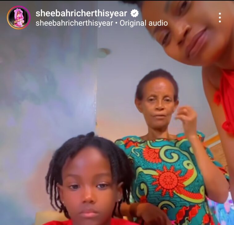 VIDEO: Watch as Sheebah shares special moment with mother VIDEO: Watch as Sheebah shares special moment with mother