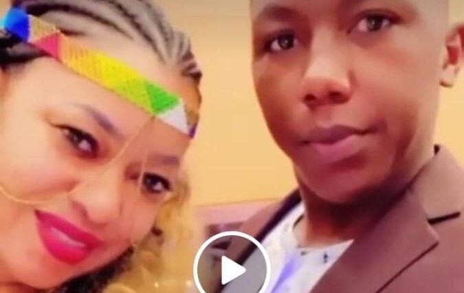 VIDEO: Kayz shows off another sugar mummy in UK