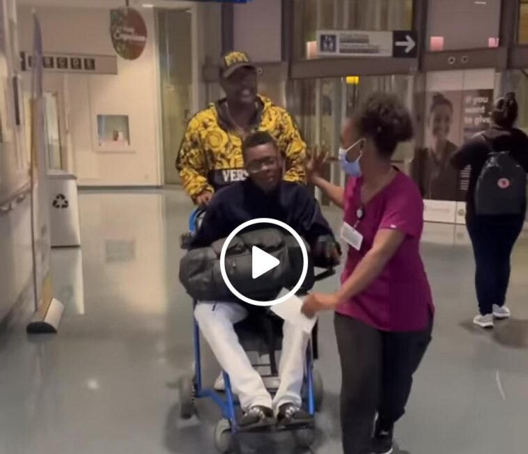 VIDEO: Jose Chameleon discharged from hospital VIDEO: Jose Chameleon discharged from hospital