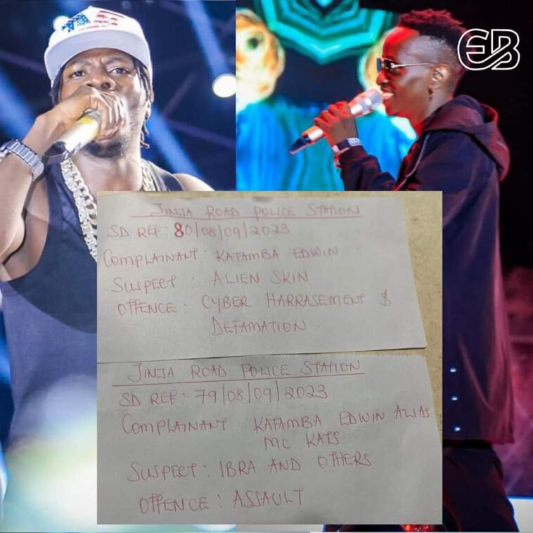 VIDEO: MC Kats reports Alien Skin to police over Assault VIDEO: MC Kats reports Alien Skin to police over Assault