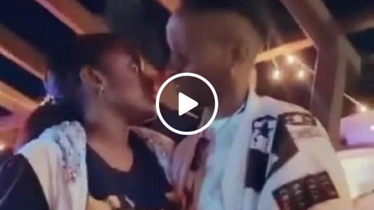 VIDEO: MC Kats and Fille almost chew each other in public
