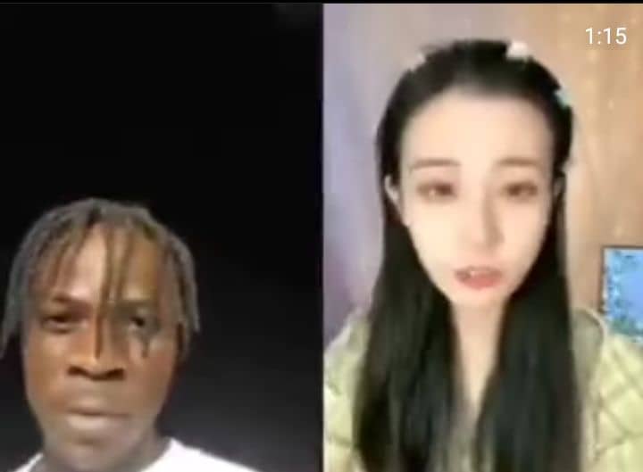 VIDEO: Watch as Alien Skin tries to vibe a Chinese girl in VIDEO: Watch as Alien Skin tries to vibe a Chinese girl in