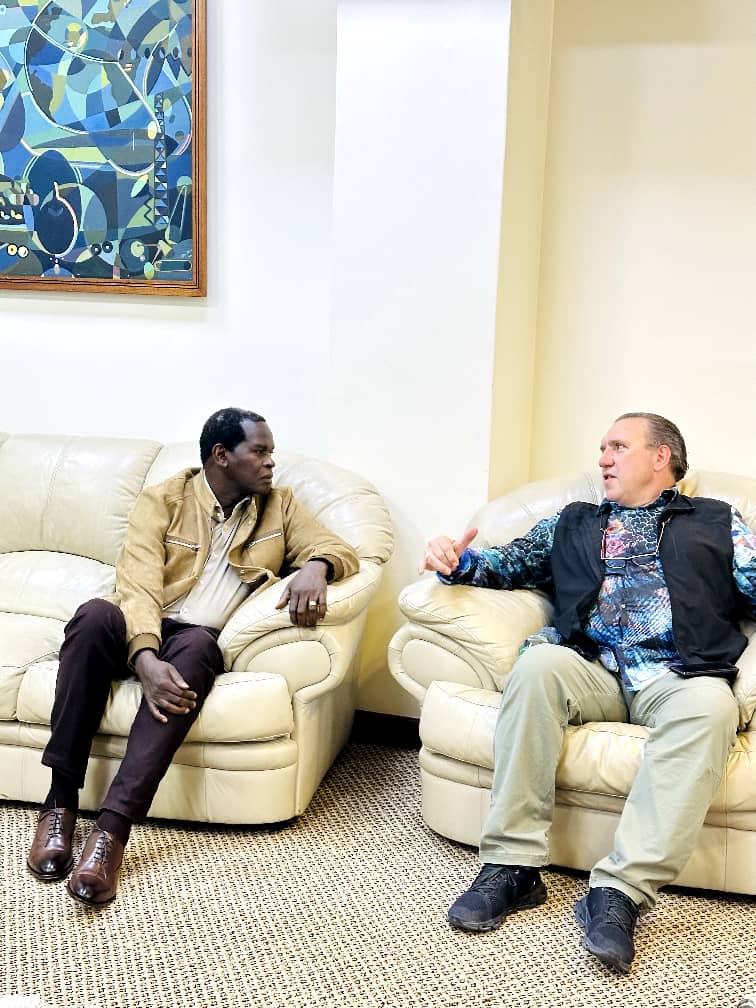 Pastor Kayanja receives South African-born American evangelist Rodney Howard-Browne Pastor Kayanja receives South African-born American evangelist Rodney Howard-Browne
