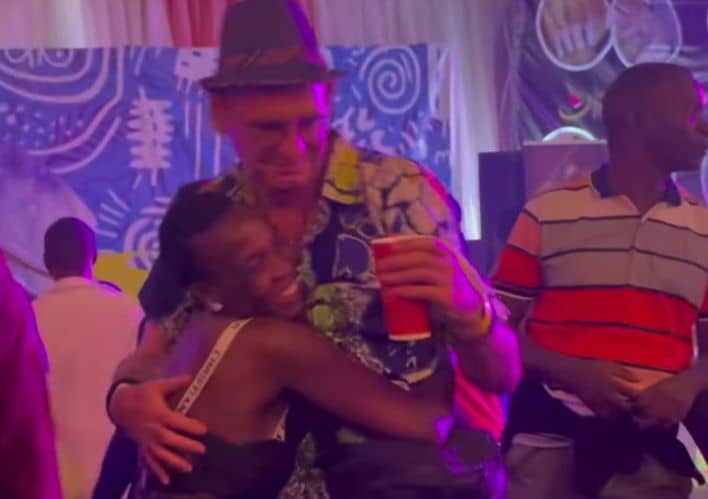VIDEO: Watch as Ugandan babe makes Liam Neeson lookalike lose senses at Nyege Nyege festival VIDEO: Watch as Ugandan babe makes Liam Neeson lookalike lose senses at Nyege Nyege festival